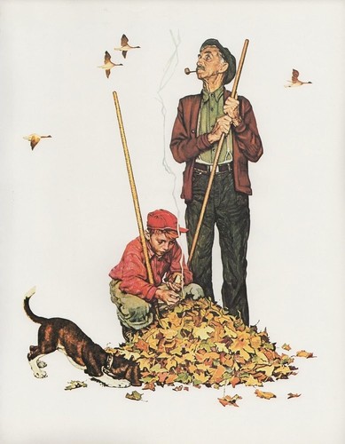 Norman rockwell 1977 vintage - 1977,