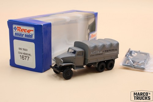 Roco 6x6 truck cckw - cckw, henschel
