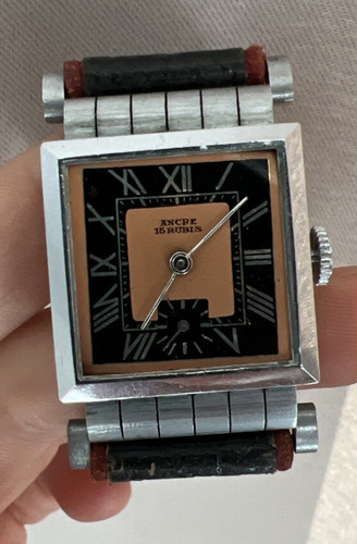 Montre bracelet ancienne art - montre,