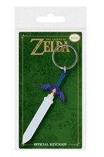 The Legend of Zelda porte-clés caoutchouc Master Sword 9 cm