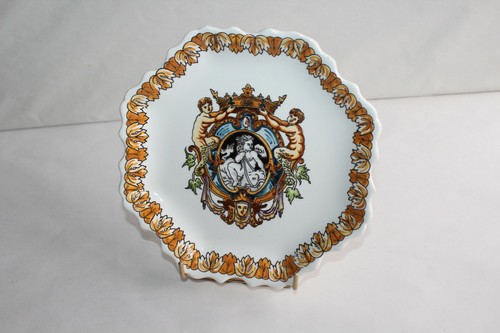 Assiette coupe faïence de - coupe,