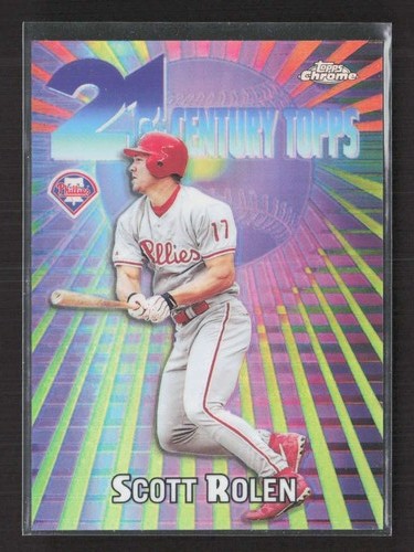 2000 topps chrome - topps, rolen