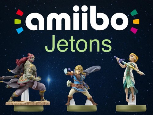 Lot jetons amiibo link - amiibo,