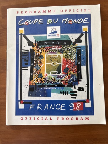 Football programme officiel - football,
