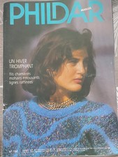 CATALOGUE TRICOT PHILDAR  N°152 MODELES PULLS HIVER HOMME FEMME