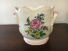 1 cache pot en faïence de