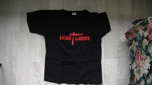 Indochine shirt officiel - t,