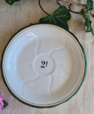 ANCIENNE ET VERITABLE COUPELLE MONNAIE CAFE ABSINTHE PORCELAINE LIMOGES HAVILAND