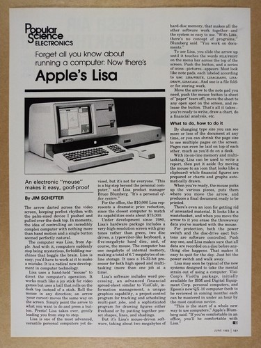 1983 apple lisa computer - apple,