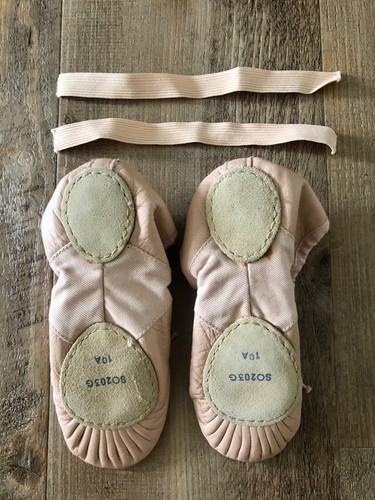 Pink ballet slipper bloch - ballet,