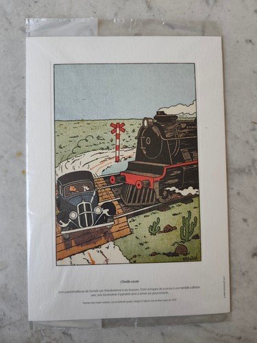 Lithographies hergé tintin - lithographies,