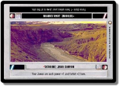 Tatooine jawa canyon star - jawa,