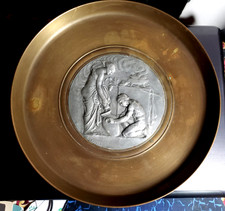 COUPE piedouche BRONZE art