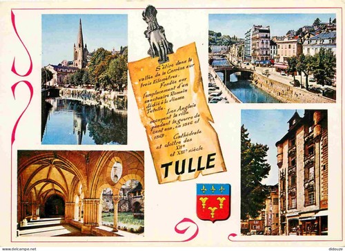 Carte postale tulle - carte,