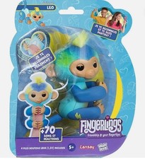 - FINGERLINGS - Leo - Bébé Singe Interactif Bleu - Électronique pour Enfants ...