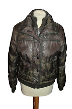  BLOUSON ZIPPEE FEMME  °°° MAX BLUE 21  °°° CAMOUFLAGE . TAILLE M/38