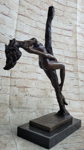 Bronze art déco statue - art,