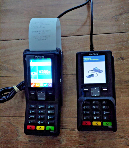 Terminal paiement verifone - de,