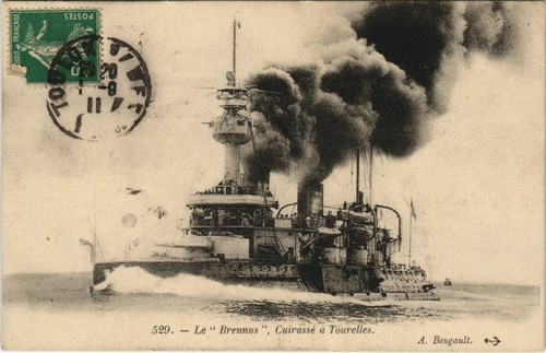 Cpa brennus cuirasse a - brennus,