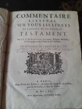 Commentaire de l'ancien et du