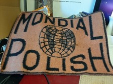 tapis de belote publicitaire - Mondial Polish 48 x 35 