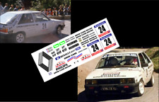[DECALS 1/43] RENAULT 11 TURBO - ALAIN OREILLE - RALLYE TOUR DE CORSE WRC 1985
