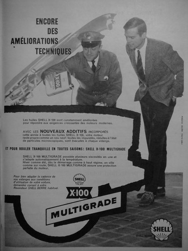 Publicité shell x100 - shell,