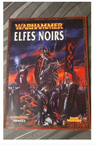 Codex warhammer elfes noirs - warhammer,