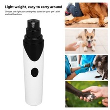 Chien Nail Trimmer Portable Chat Chien Électrique Silencieux Polisseur D'Ongl
