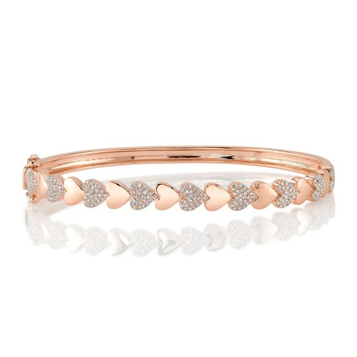 Diamant forme coeur bracelet - forme,