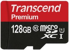 128GB MEMORY CARD TRANSCEND