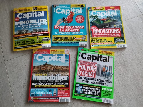 Lot magazines capital - , 5
