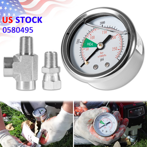 0580495 hea pressure gauge - pressure, for