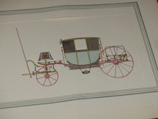 Old voiture cheval - cheval, 18e
