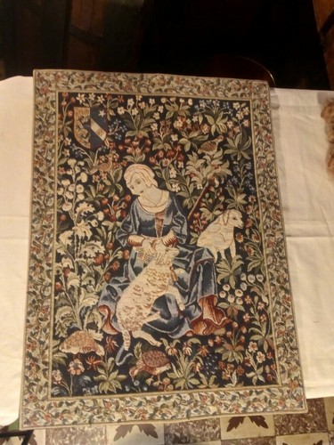 Tapisserie lion des - lion,