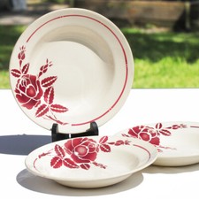 Lot de 3 assiettes creuses Moulin des Loups Orchies Raoul ø 22,5 cm