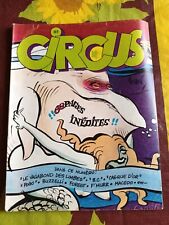 BD ! Revue Circus n°3 ! 1975 ! 68 pages inédites.