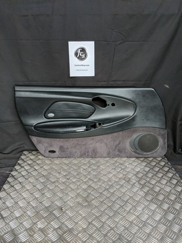 Panneau porte noir gauche - porte,