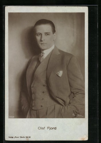 Carte postale acteur olaf - carte,