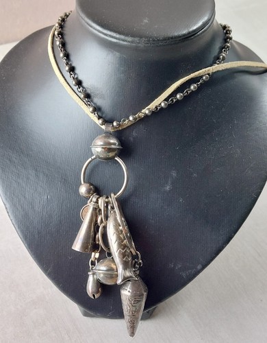 Ancien collier sautoir - collier,