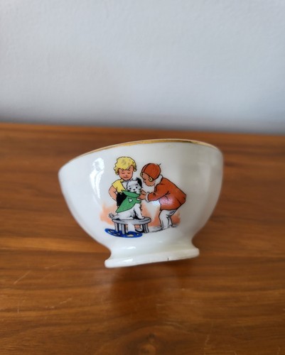 Petit bol ancien porcelaine - ancien, en