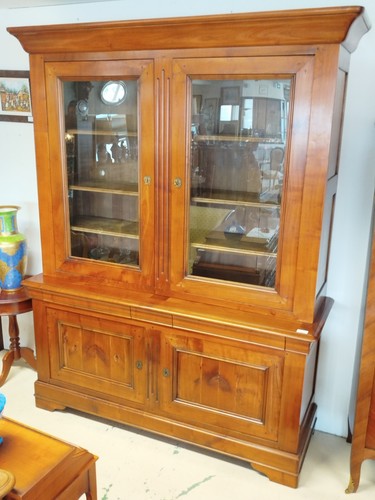 Grand buffet vitre bois - vitre,