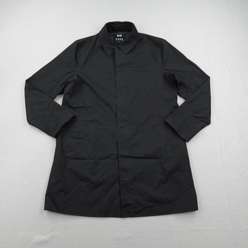 Uniqlo coat mens large black - large,