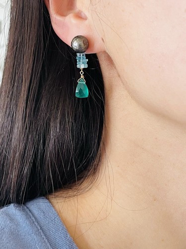 Boucles oreilles perle - d'oreilles,