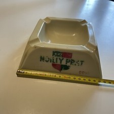 NOILLY PRAT Dry Doux cendrier de comptoir Opalex en opaline publicitaire Rare !