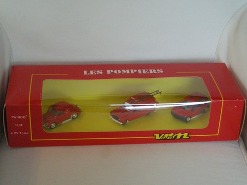 Coffret pompiers renault - pompiers,