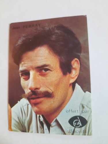 Jean ferrat carte vignette - carte,