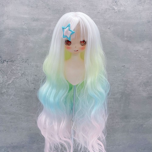 Gradient coloré long cheveux - gradient,