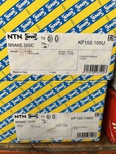 2x SNR Disques de Frein Arrière Plein 237mm  RENAULT CLIO KF155.105U Ddf1517