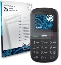 Bruni 2x Écran protecteur pour Alcatel One Touch 282 Protecteur d'écran